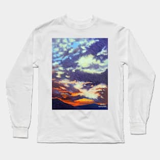 'Mountain Sunset' Long Sleeve T-Shirt